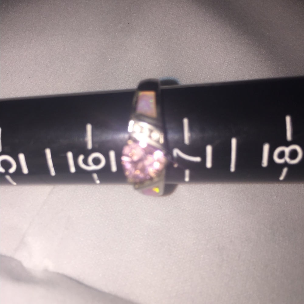 Pink 925 ring - Picture 4 of 8